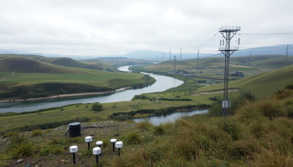 IoT-Sensornetzwerk Hochwasserschutz