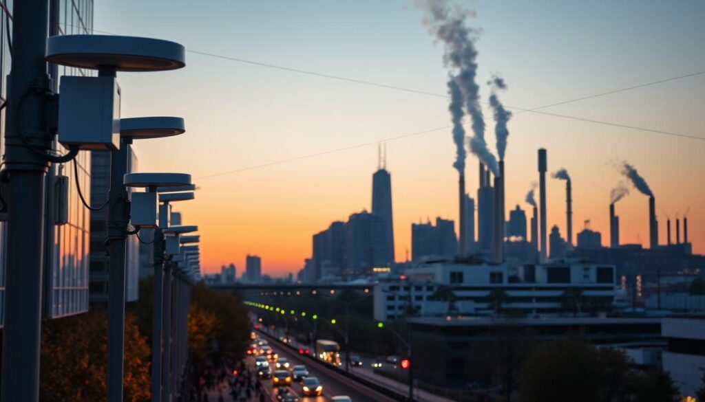 IoT-Sensornetzwerke Luftqualität