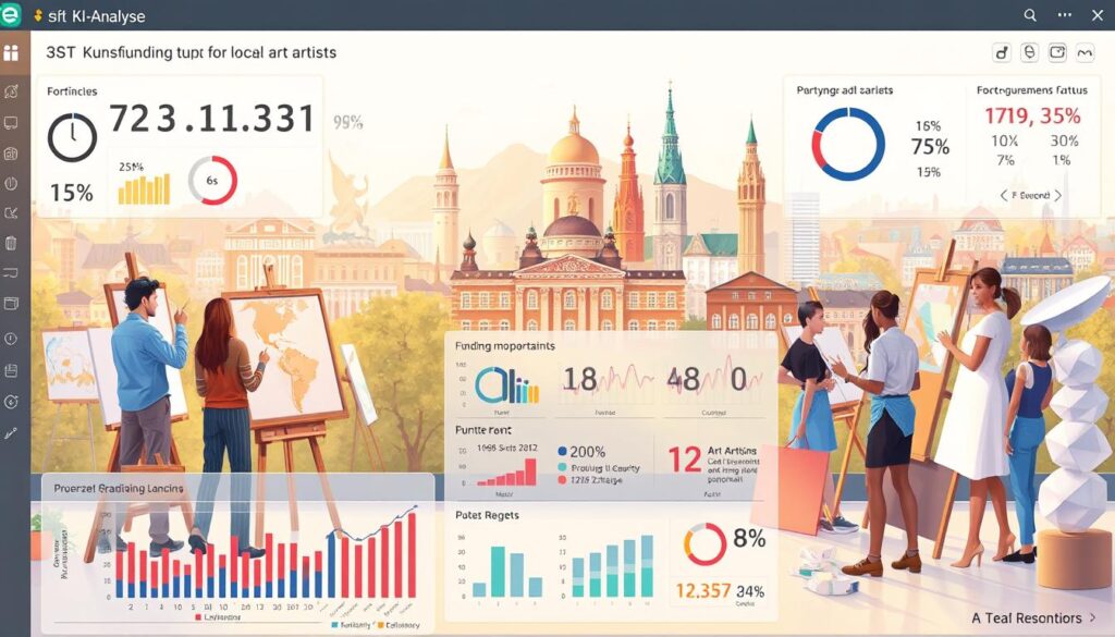 KI-Analyse in Kunstförderung