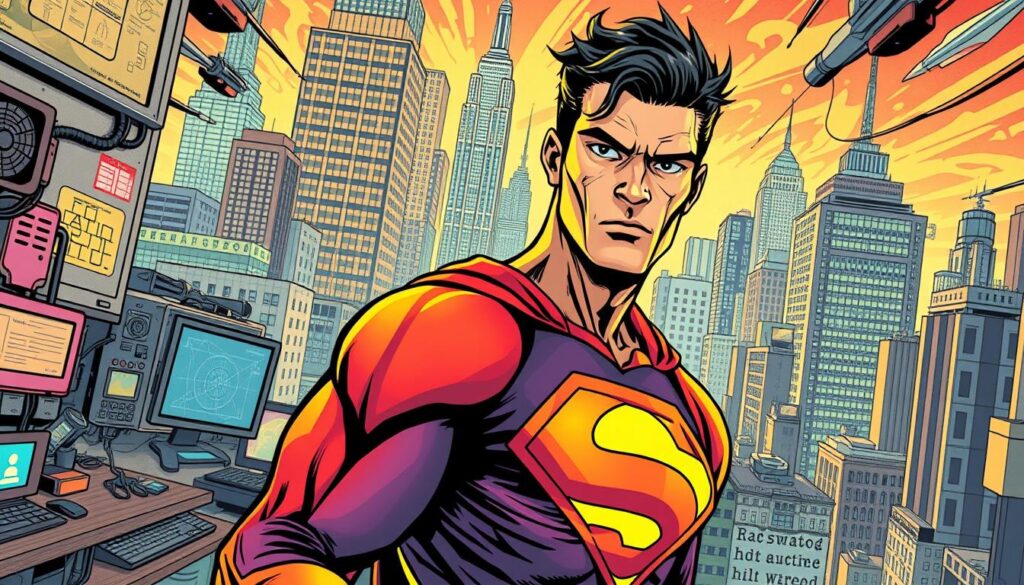 KI-Bildgenerierung in Comic-Illustrationen