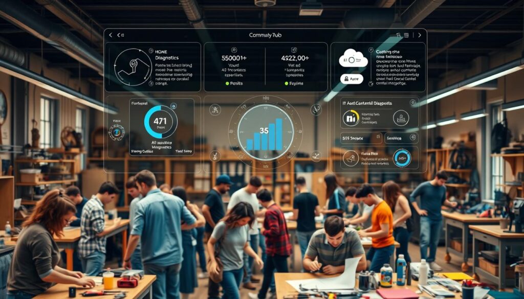 KI-Heimwerker-Tools und Community-Plattformen
