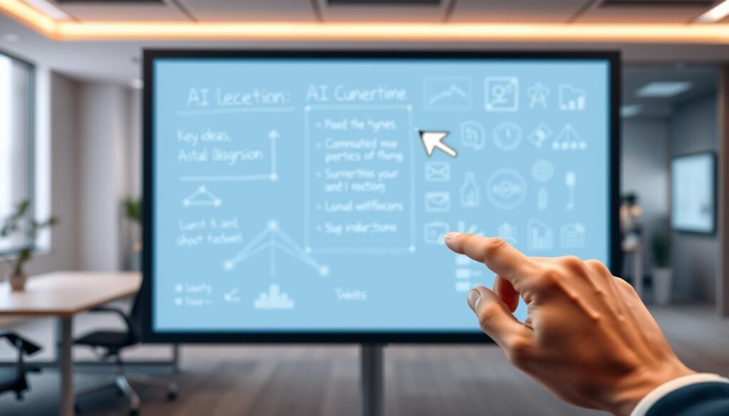 KI-Integration in digitale Whiteboards