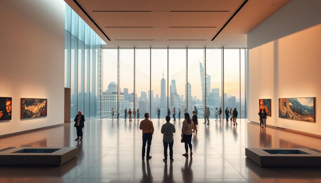 KI-Kuratierung in Kunstgalerien