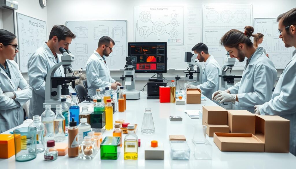 KI-Materialanalyse für Verpackungen