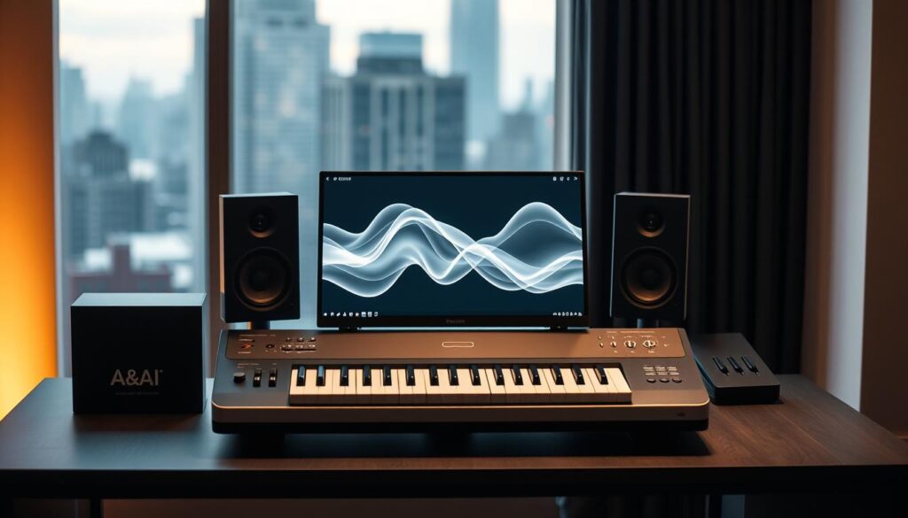 KI-Melodiegenerator in Aktion