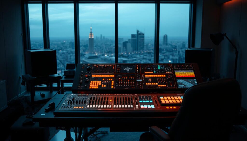 KI-Rhythmusgenerator in Musikproduktion