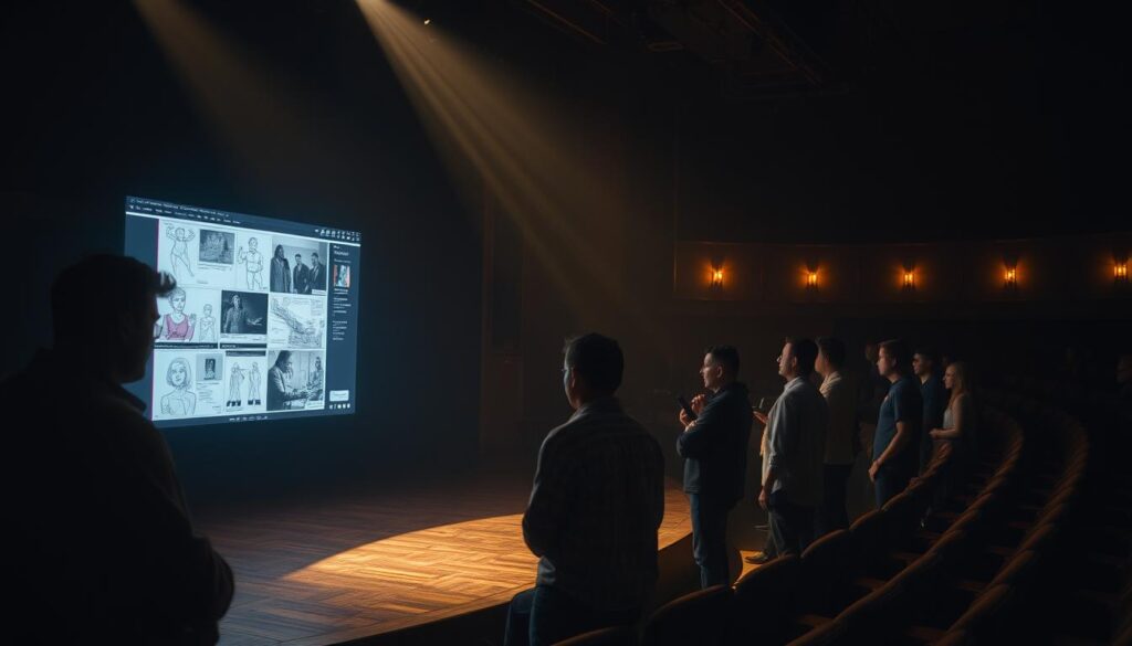 KI-Storyboarding im Theater