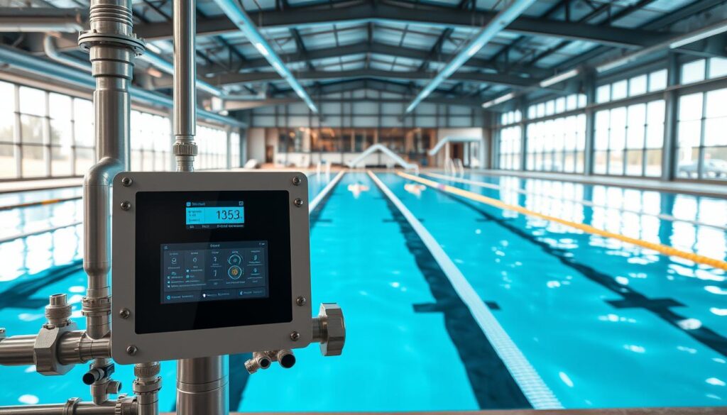 KI-System im Schwimmbadbetrieb