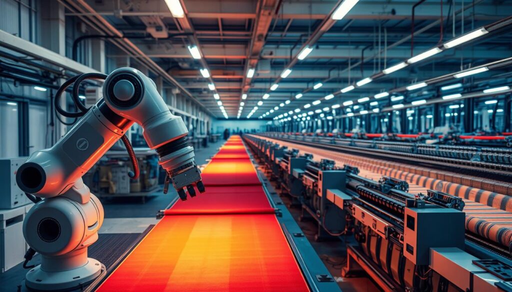 KI-Technologie in der Textilproduktion