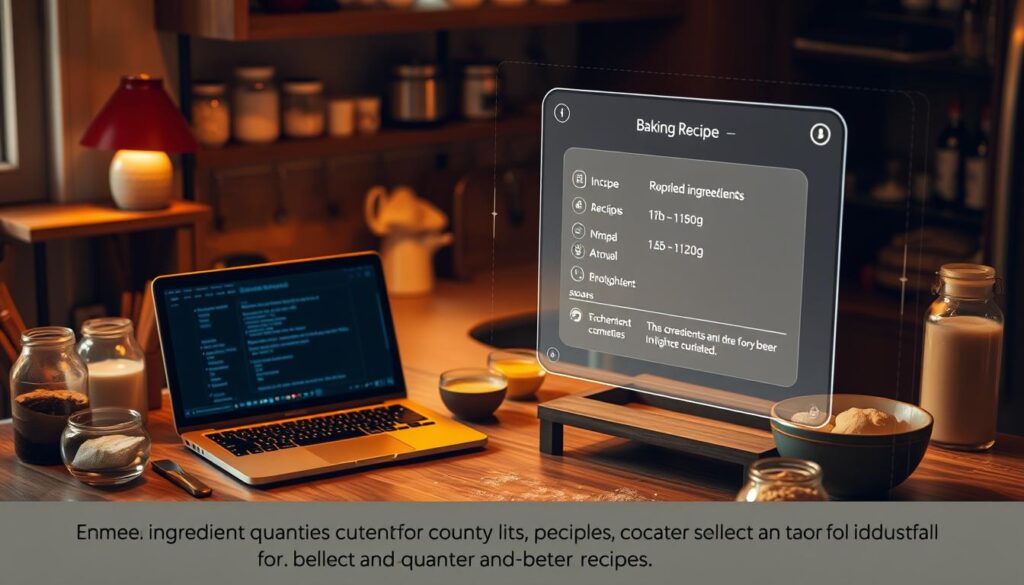 KI-basierte Rezeptanpassung für Backrezepte KI-basierte Rezeptanpassung für Backrezepte