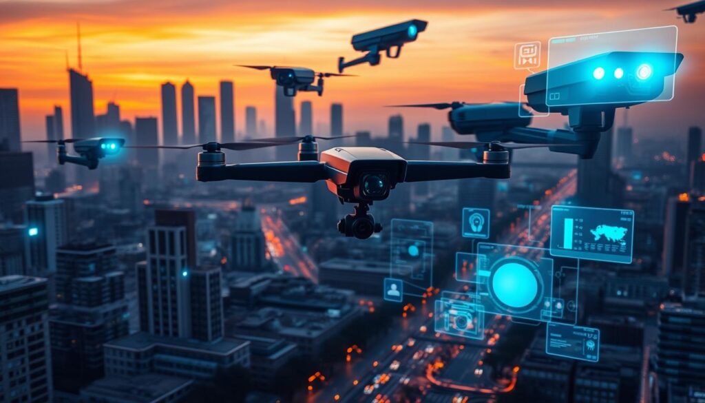 KI-basierte Sicherheitstechnologie in Städten