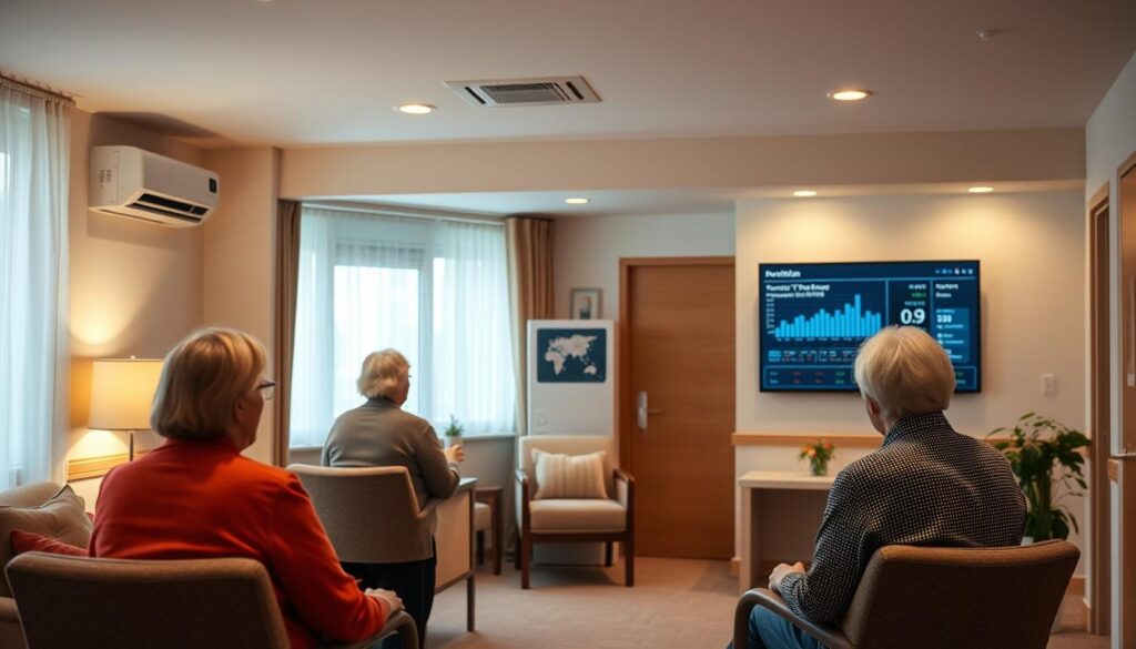 KI-basierte Temperaturüberwachung in Pflegeeinrichtungen