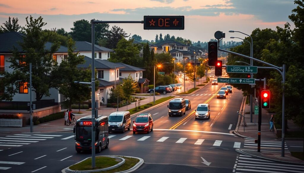 KI-basierte Verkehrssteuerung in Wohngebieten