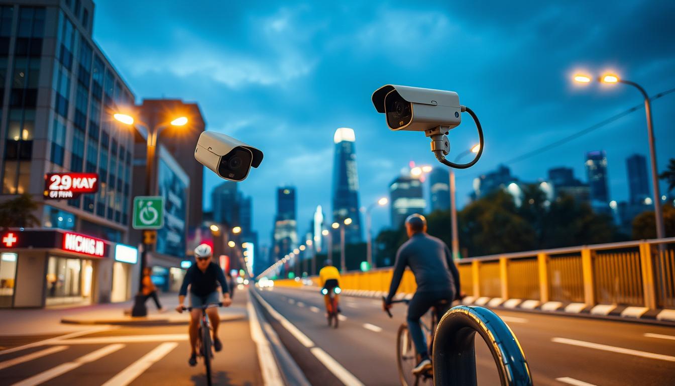 KI bei der Überwachung von Fahrradwegen
