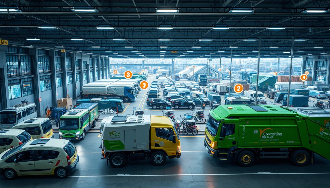 KI für Abfalllogistik