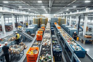 KI für Recyclingrouten