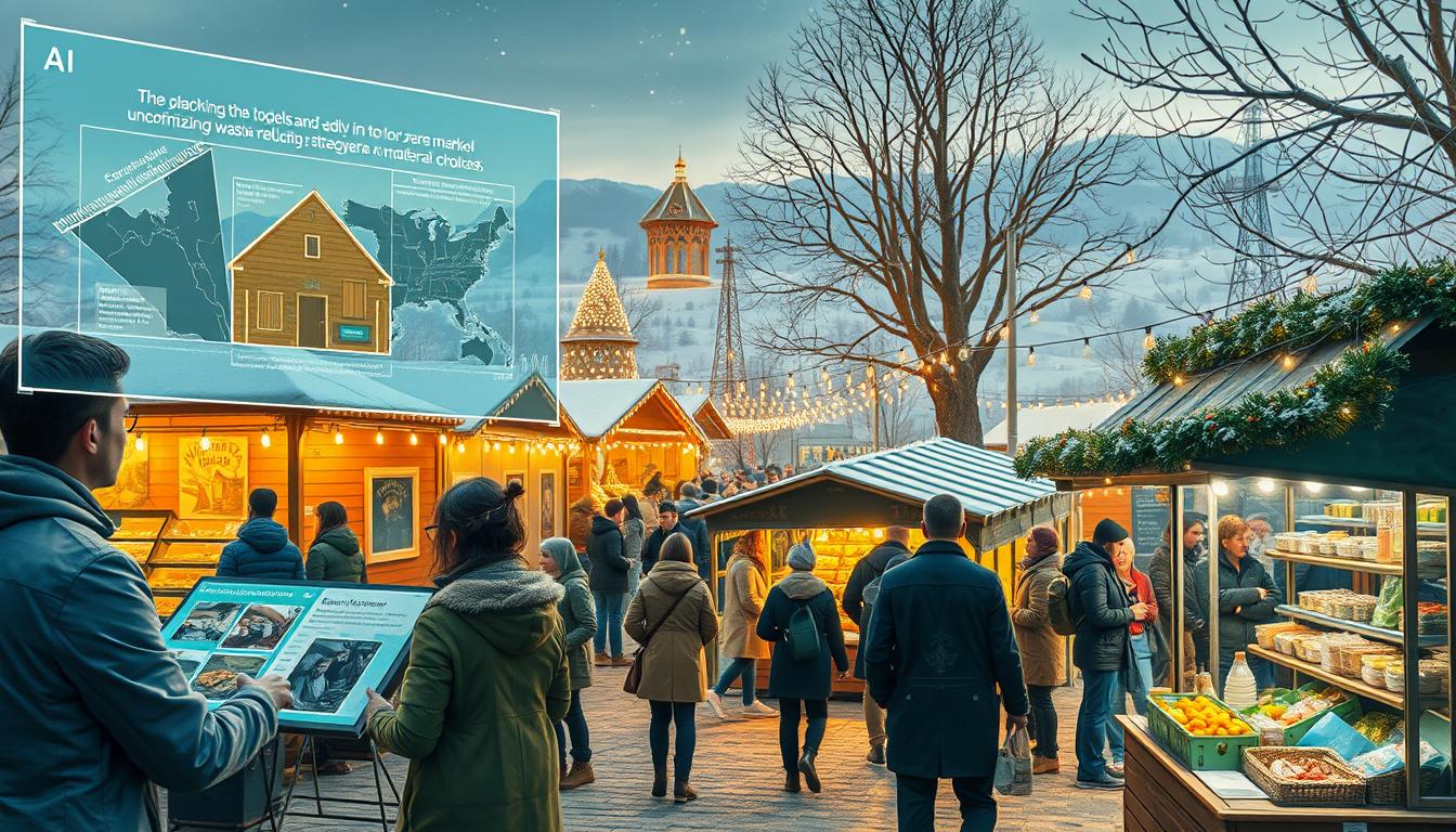 KI für eine nachhaltige Weihnachtsmarktplanung