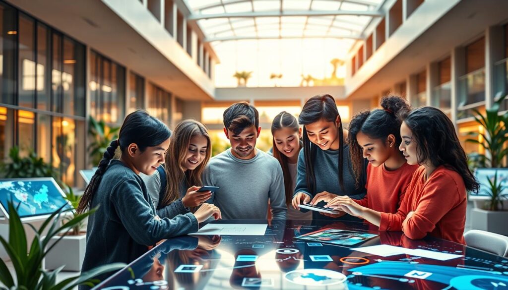 KI-generierte Bildungsprojekte