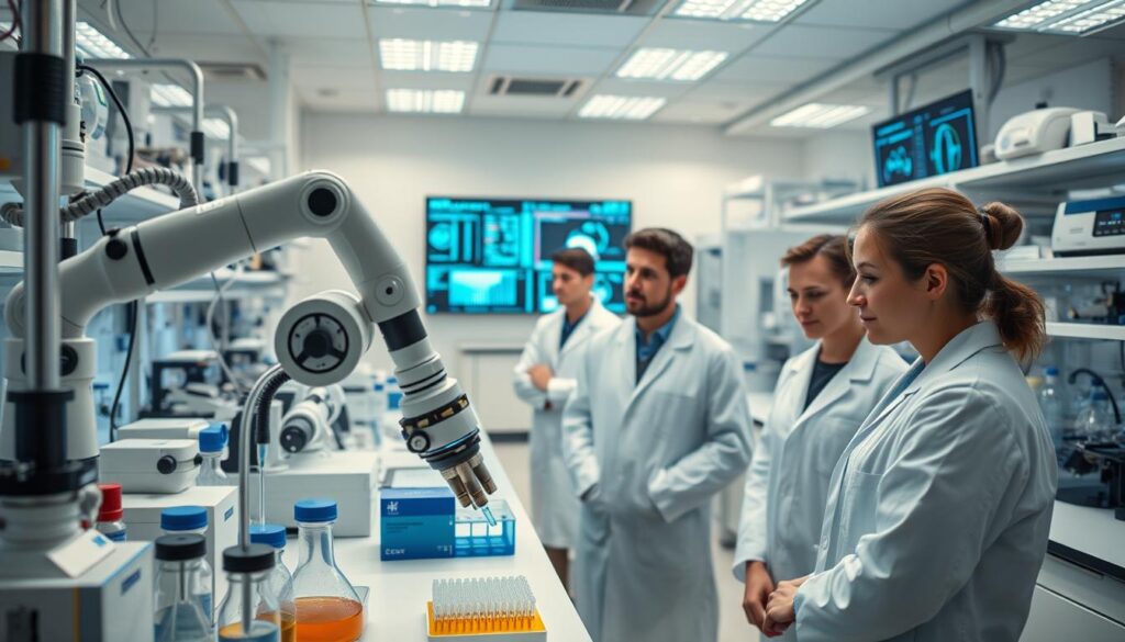 KI-gesteuerte Laborprozesse