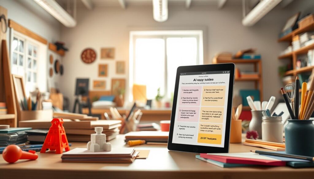 KI-gestützte Bastelanleitungen