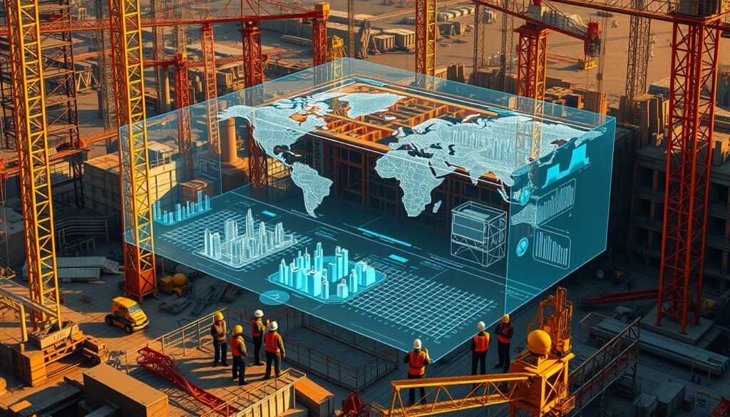 KI-gestützte Baustellenplanung Technologie