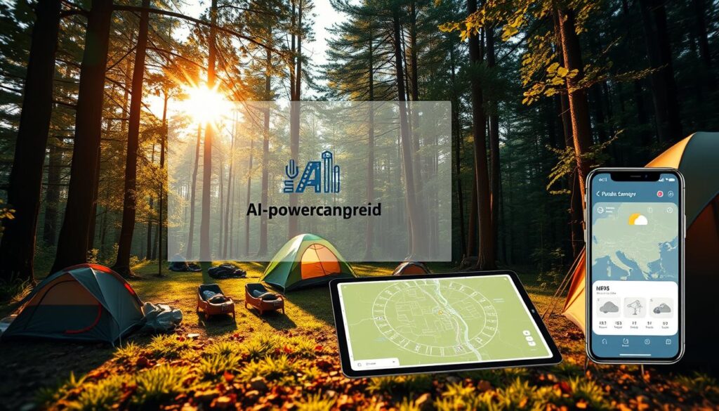 KI-gestützte Campingvorbereitung