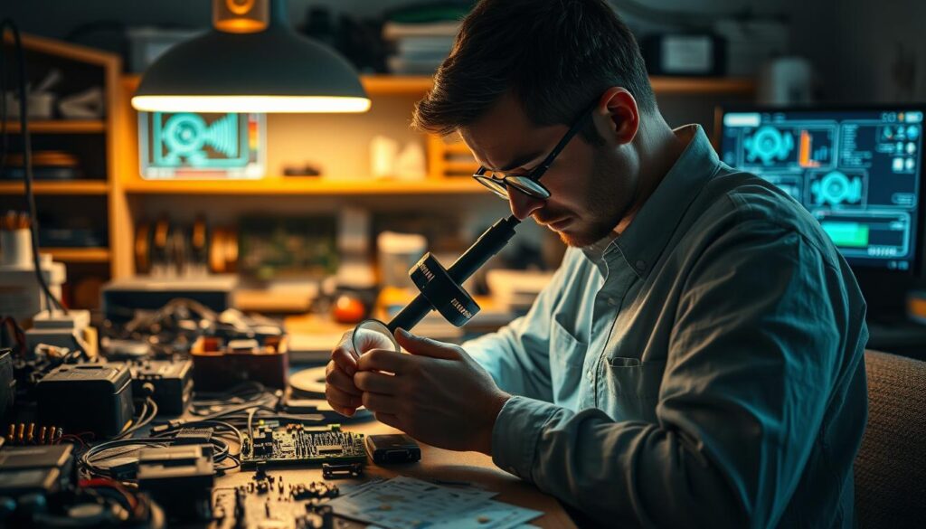 KI-gestützte Diagnose für Elektronikgeräte