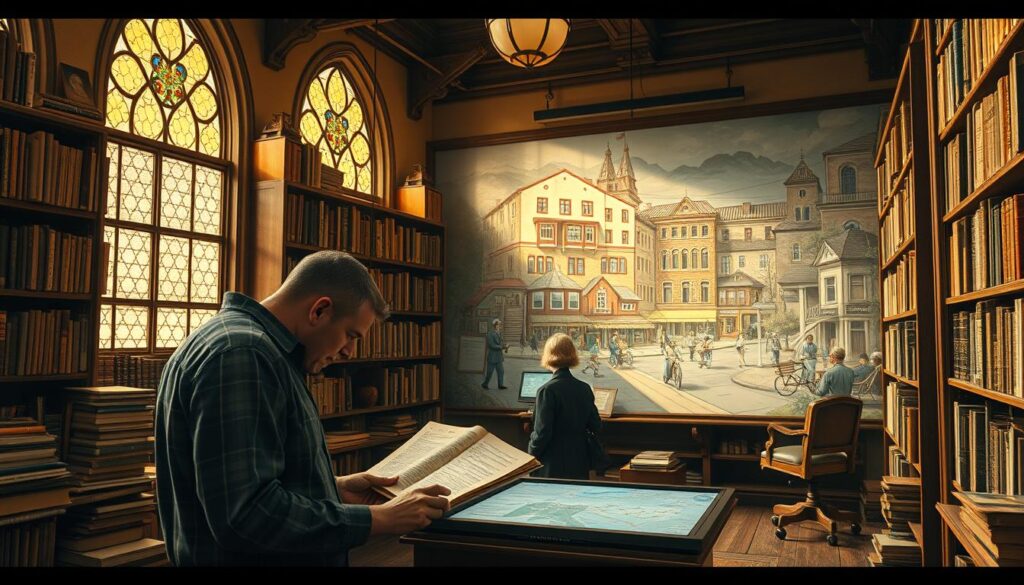 KI-gestützte Geschichtsforschung in Stadtteilchroniken