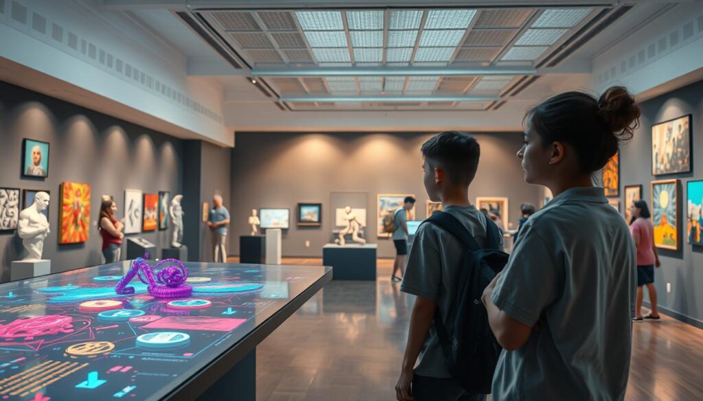 KI-gestützte Kreativität in Schülerausstellungen