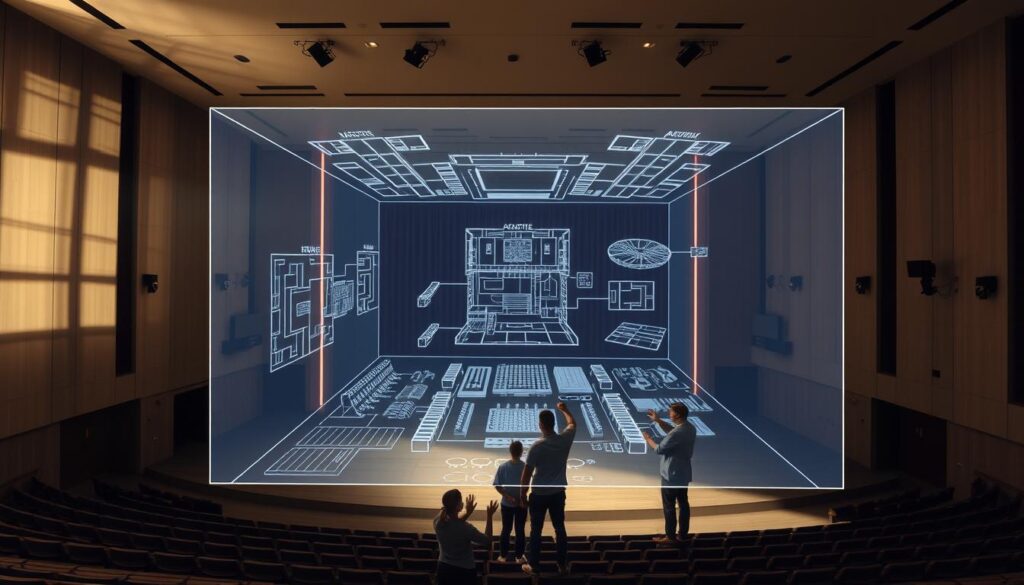 KI-gestützte Raumplanung im Theater