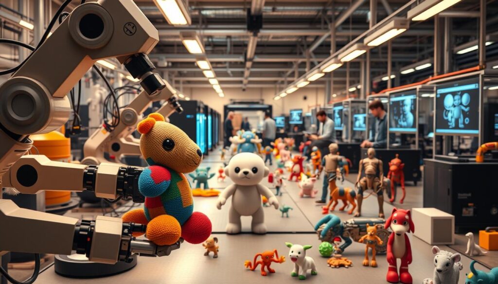 KI-gestützte Spielzeugproduktion
