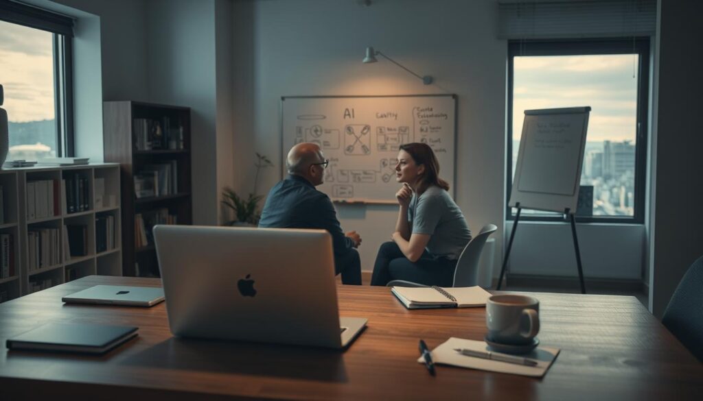 KI-gestütztes Peer-Mentoring