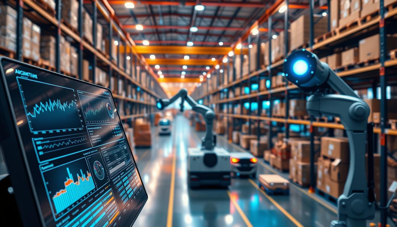 KI im E-Commerce-Logistikzentrum