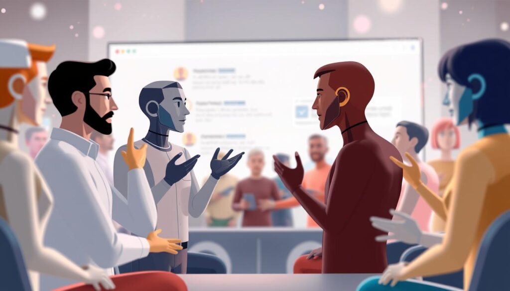 KI in Online-Diskussionen