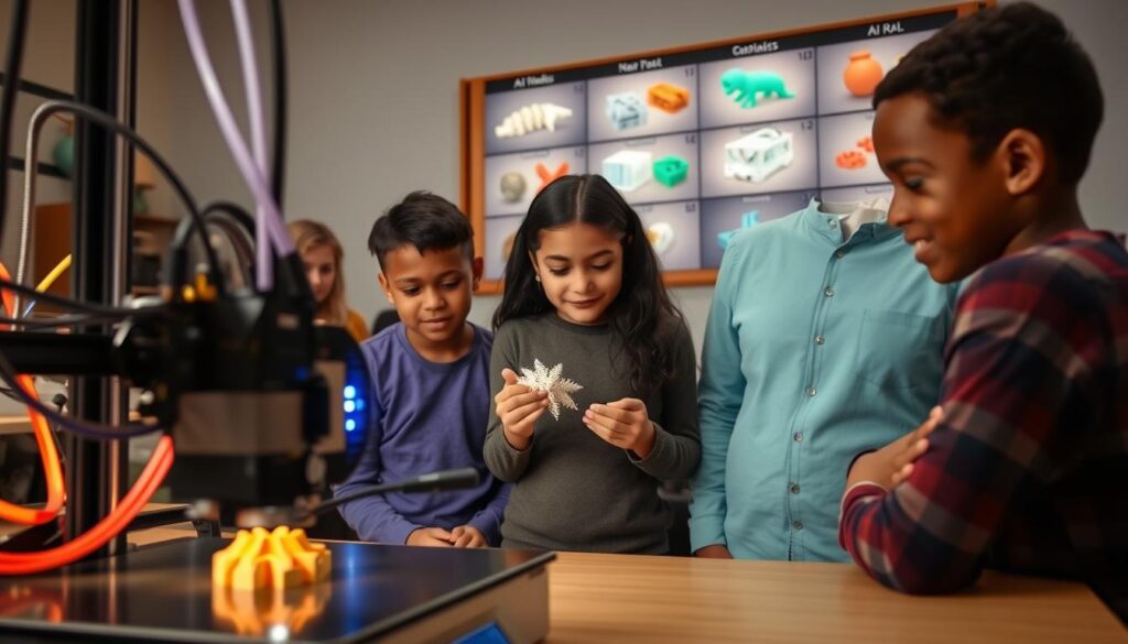 KI und 3D-Druck in Schulprojekten