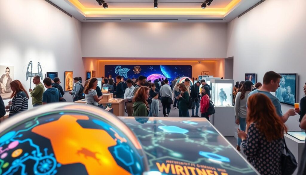 KI-unterstützte Ausstellungen Lebenswelt