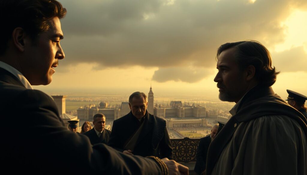 KI-unterstützte Geschichtsdarstellung