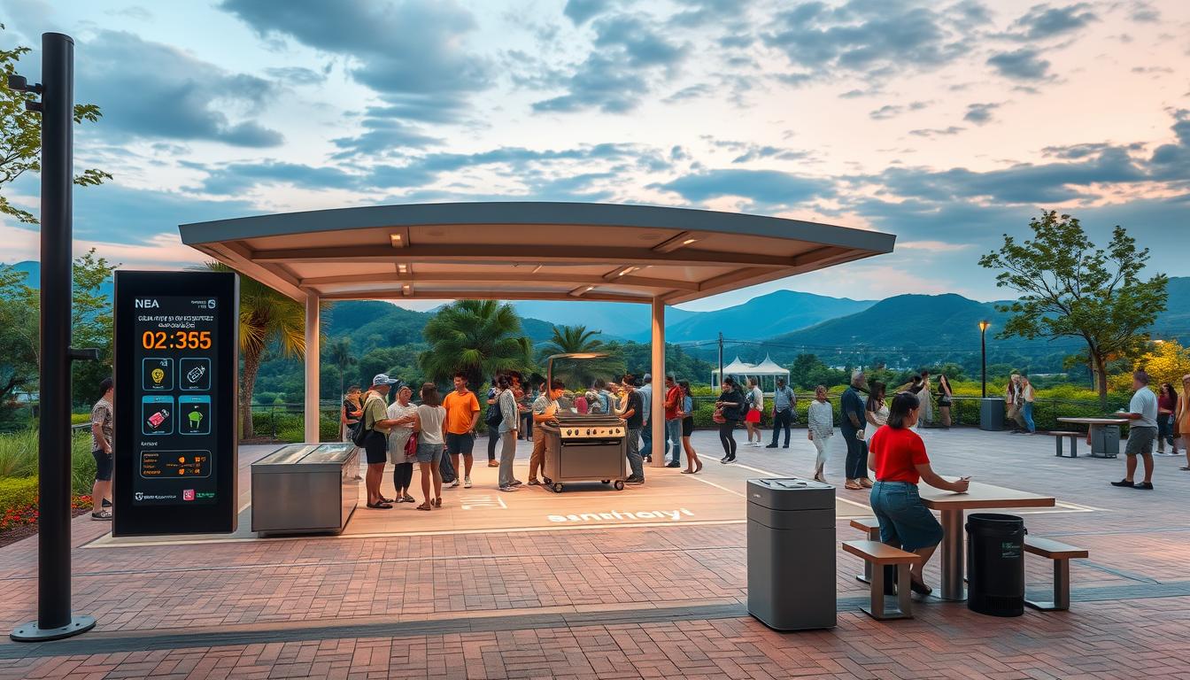 KI zur Optimierung öffentlicher Grillplätze