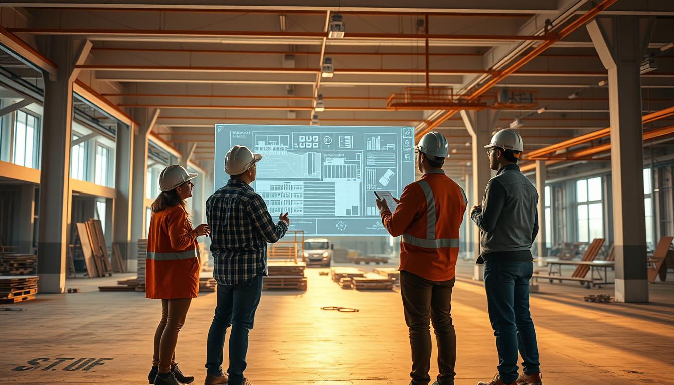 KI zur Simulation städtischer Baustellenlogistik
