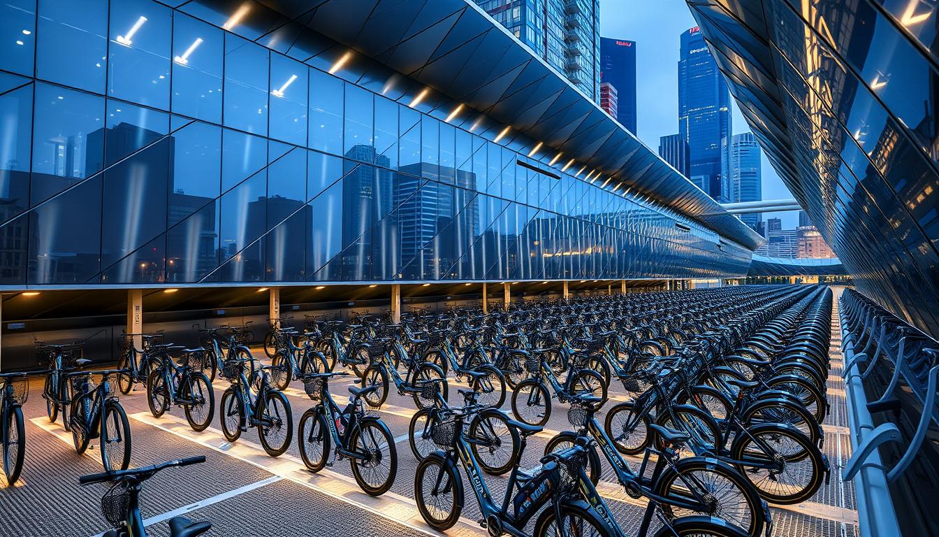 KI zur Steuerung öffentlicher Fahrradparkhäuser