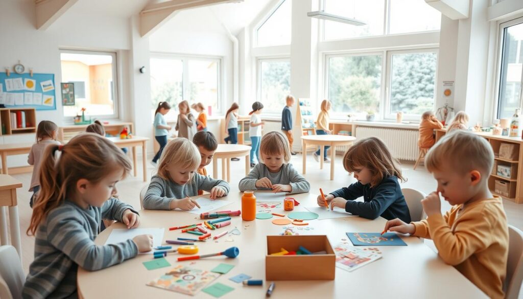 Kinder in Projektarbeit Kindertagesstätte Kinder in Projektarbeit Kindertagesstätte