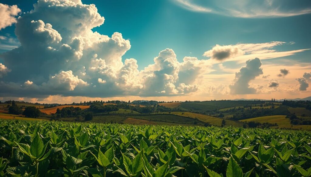 Klimaeinflüsse auf Landwirtschaft