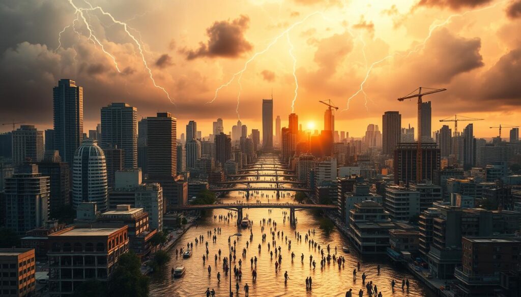 Klimawandel Auswirkungen auf Städte