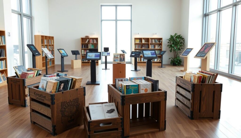 Kreative Lesekisten und interaktive Buchpräsentation