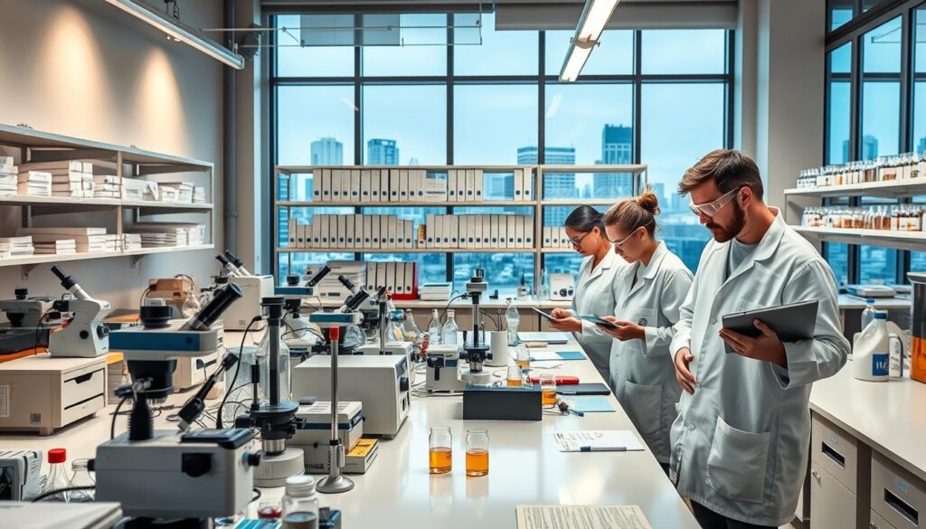 Lebensmittelqualität Analyse