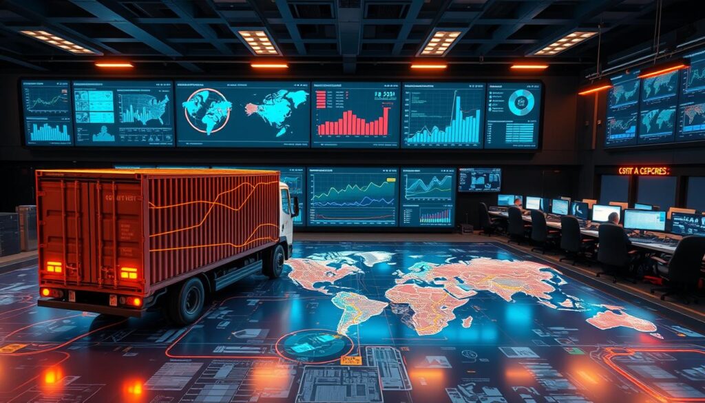 Logistik-Tracking Bewegungsmusteranalyse