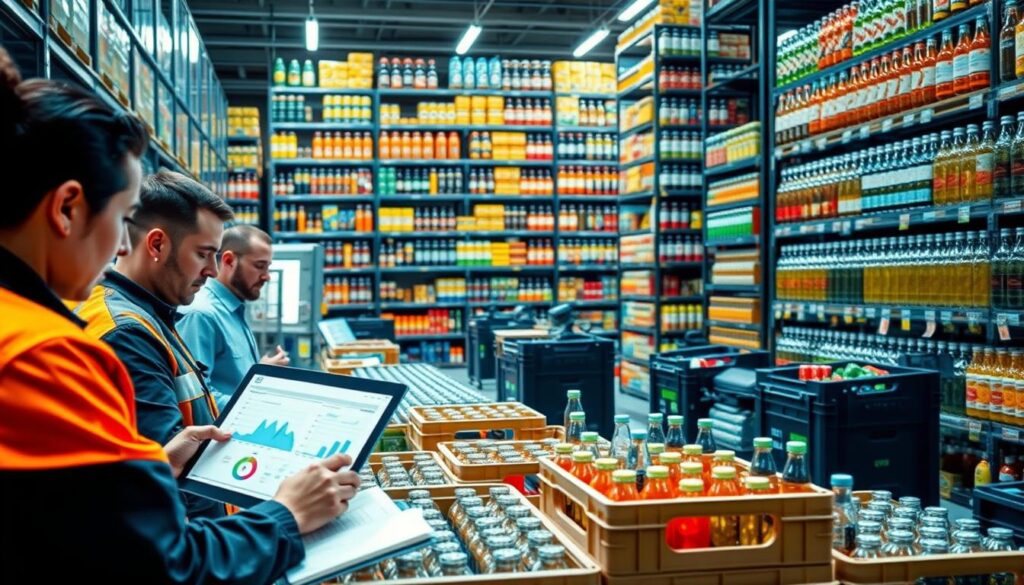 Logistikoptimierung Getränkemarkt