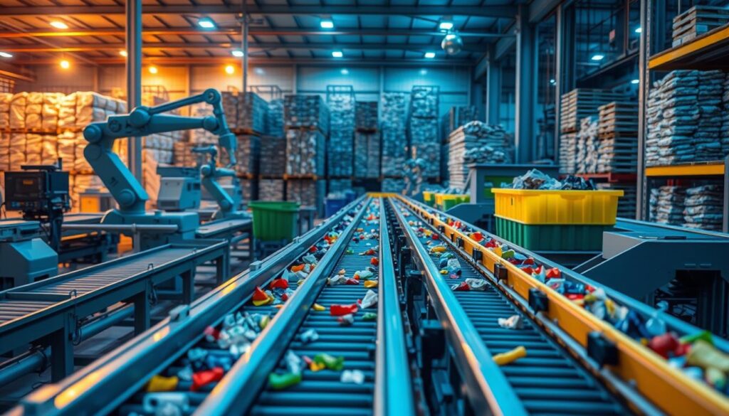 Logistikoptimierung im Recycling