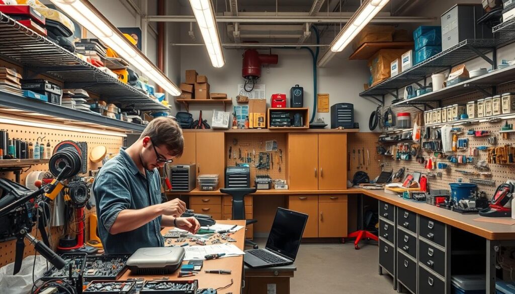 Materialbeschaffung für Reparaturinitiativen