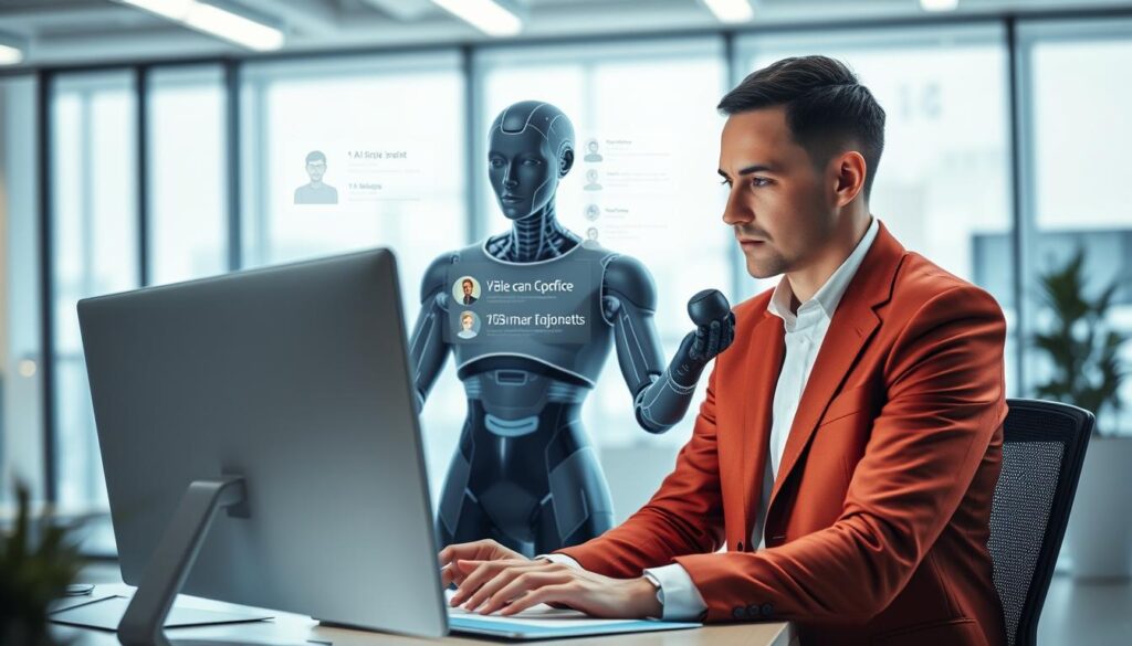 Mensch-Maschine-Zusammenarbeit im Recruiting